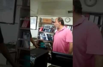 Bridge. Fight of Master and Chief Engineer